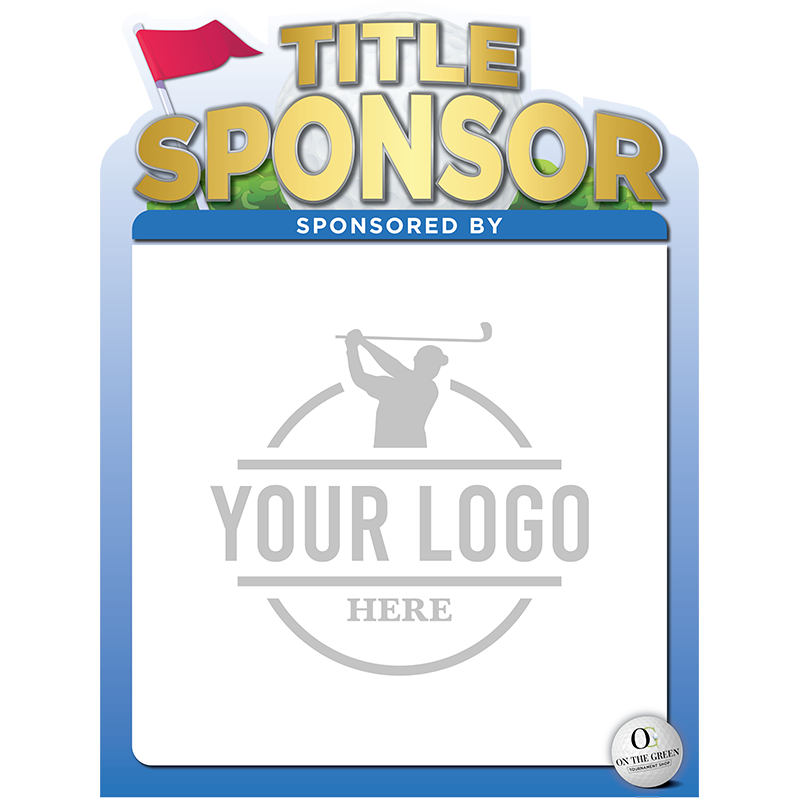 Title Sponsor - Sponsor Sign