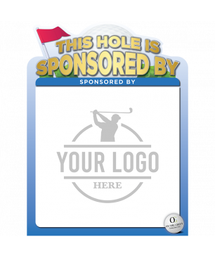 Hole Sign - Sponsor Sign