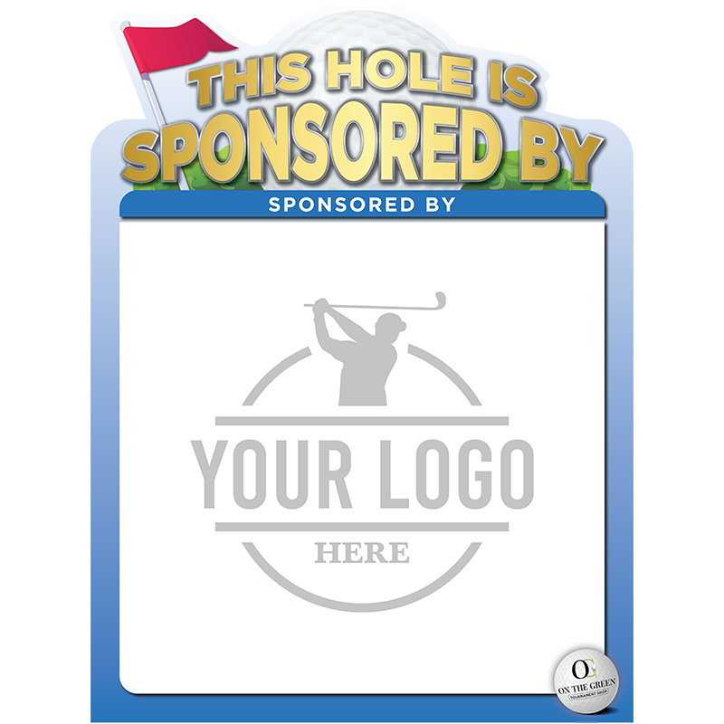 Hole Sign - Sponsor Sign