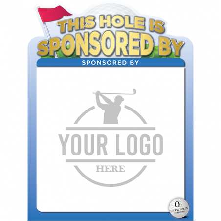 Hole Sign - Sponsor Sign